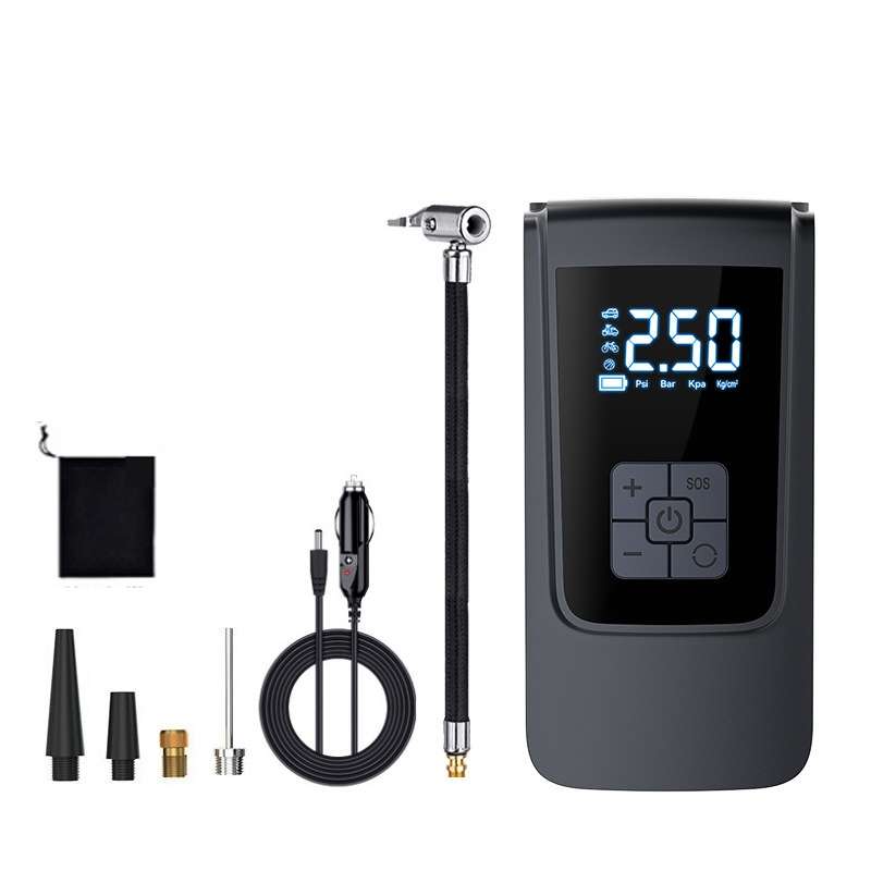 SUITU ST-9624A 150psi Air Pump Intelligent Digital Display Car Bicycle Ball Electric Pump Cylinde