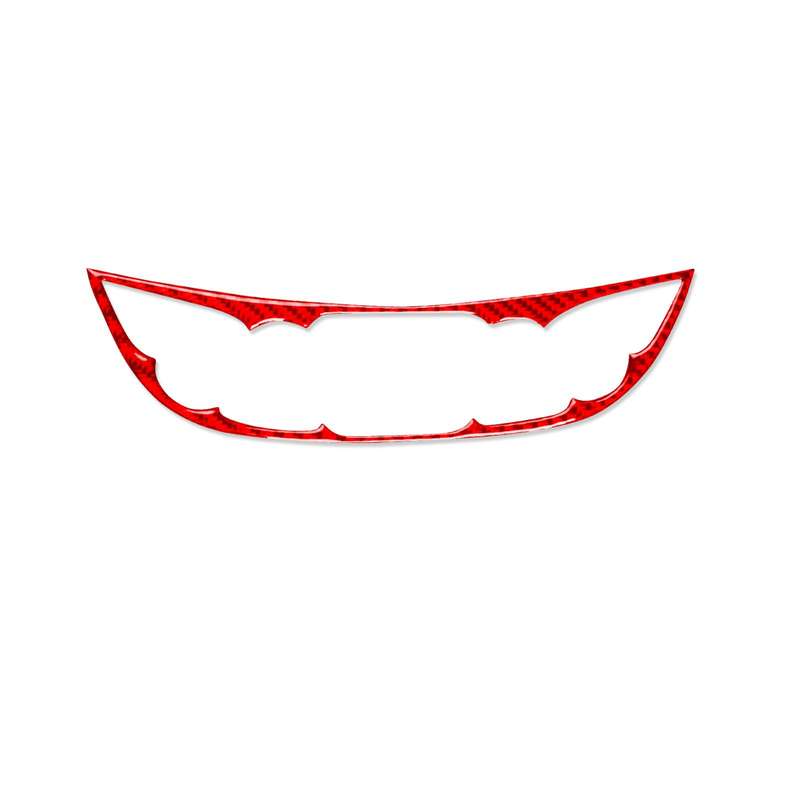 For Chevrolet Malibu 2016-2024 A Model Left-hand Drive Central Control Button Panel Sticker(Red)