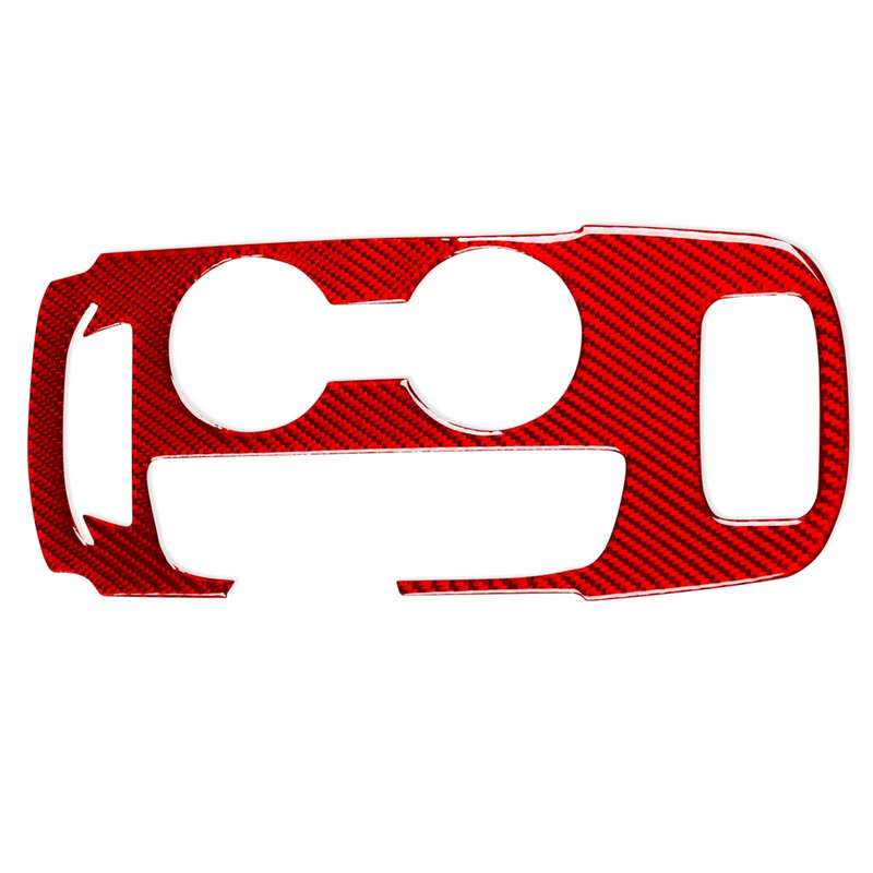 For Chevrolet Malibu 2016-2024 C Model Left-hand Drive Gear Panel Sticker(Red)