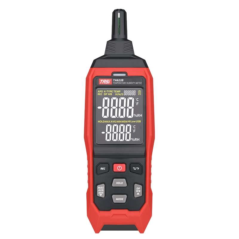 TASI TA622B USB Computer Connection Temperature Humidity Meter Digital Dew Point Thermometer