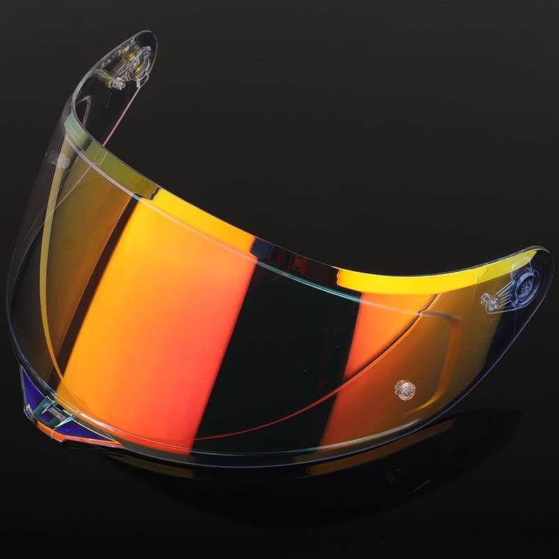 Motorcycle Helmet Lens with Anti-fog Spikes for SOMAN K1/K3SV/K5, Color: Transparent REVO Red