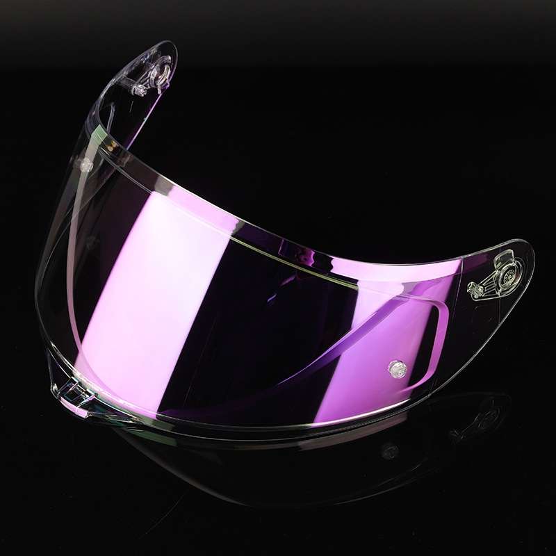 Motorcycle Helmet Lens with Anti-fog Spikes for SOMAN K1/K3SV/K5, Color: Transparent REVO Purple