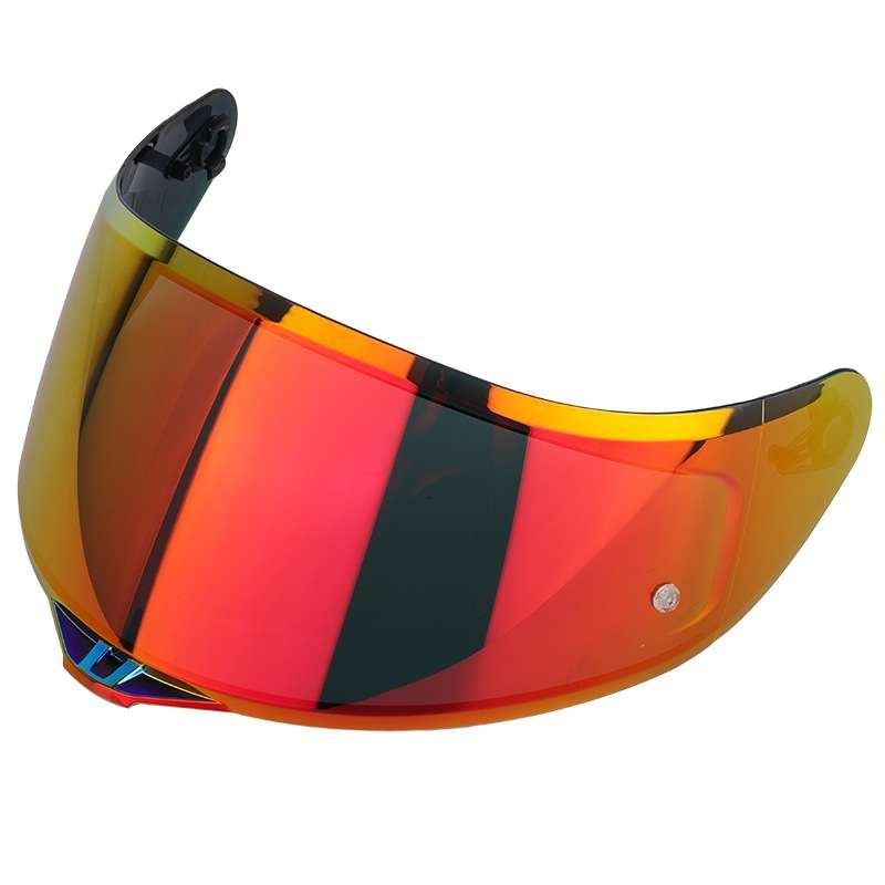 Motorcycle Helmet Lens with Anti-fog Spikes for SOMAN K1/K3SV/K5, Color: Dark Tea Revo Red