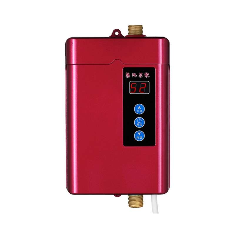 AU Plug 4000W Electric Water Heater With Remote Control Adjustable Temperate(White)