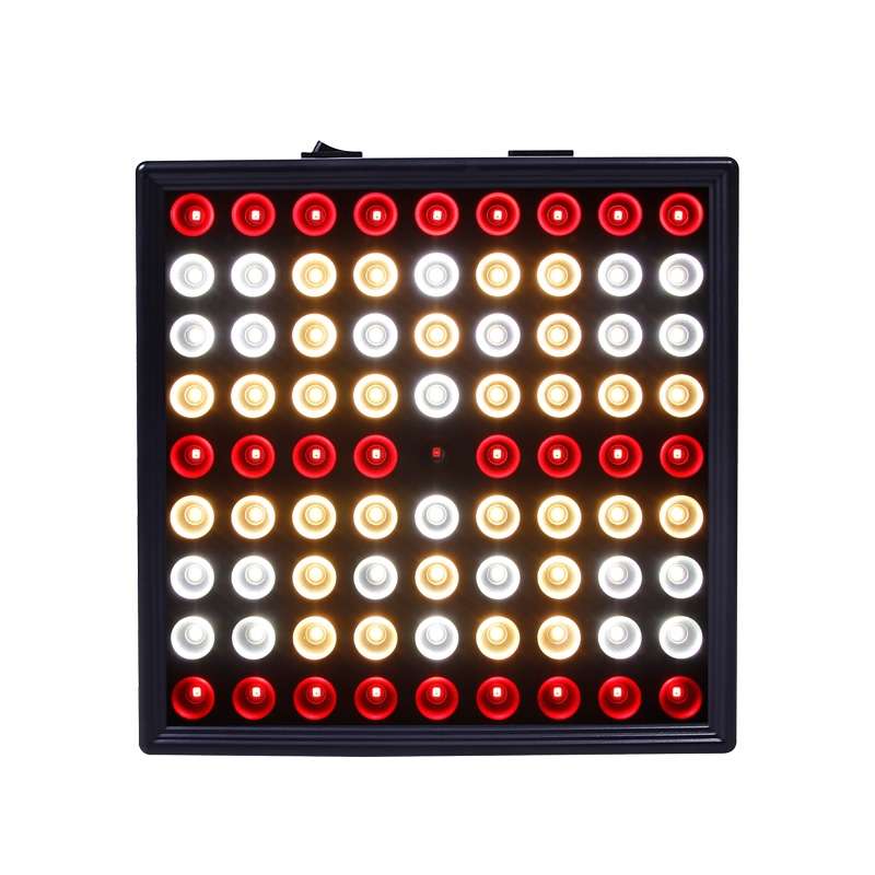 Large 169 LEDs Quantum Plant Growth Lighting Outdoor Full Spectrum Planting Lamp(EU Plug)