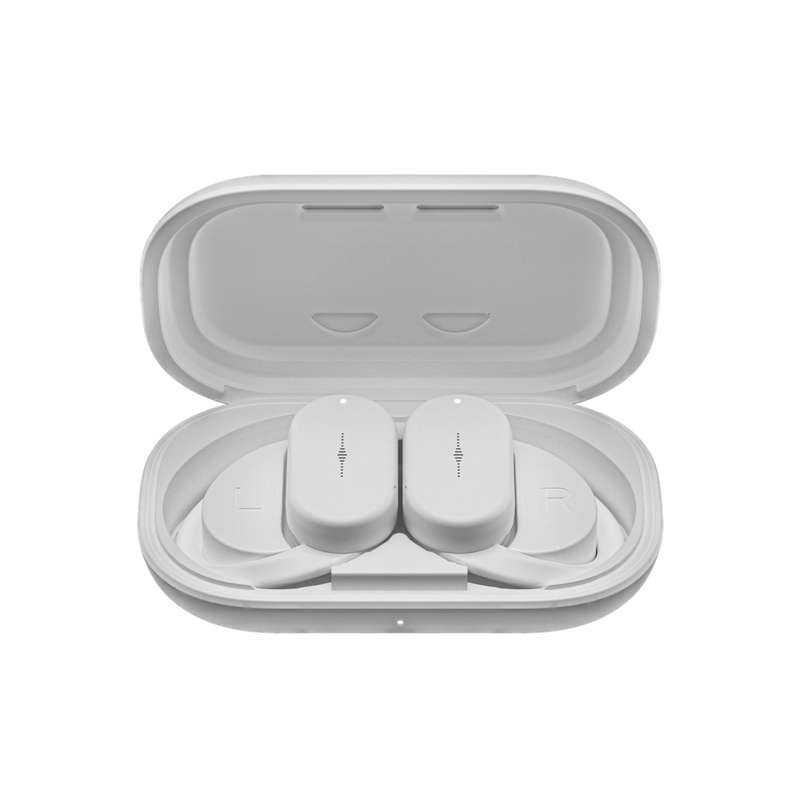 HD313 Earhook OWS Noise Reduction Bluetooth Earphone Subwoofer Sport Wireless Headset(White)
