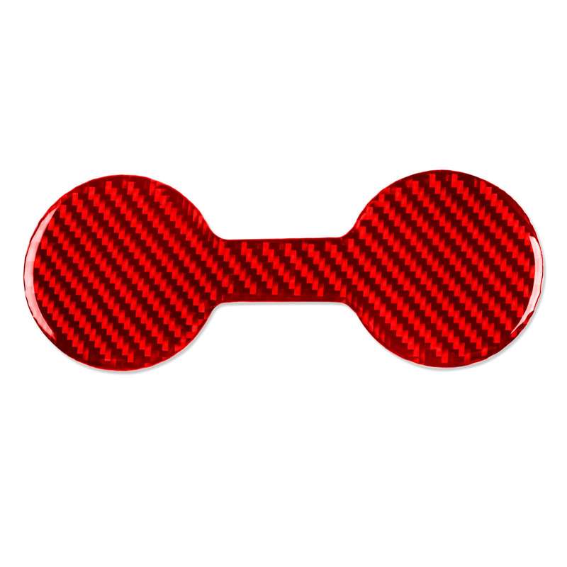 For Chevrolet Malibu 2016-2024 Left-hand Drive Coaster Decorative Sticker(Red)