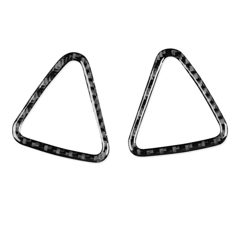 For Chevrolet Malibu 2016-2024 2pcs /Set Left-hand Drive Instrument Vent Decorative Sticker(Black)