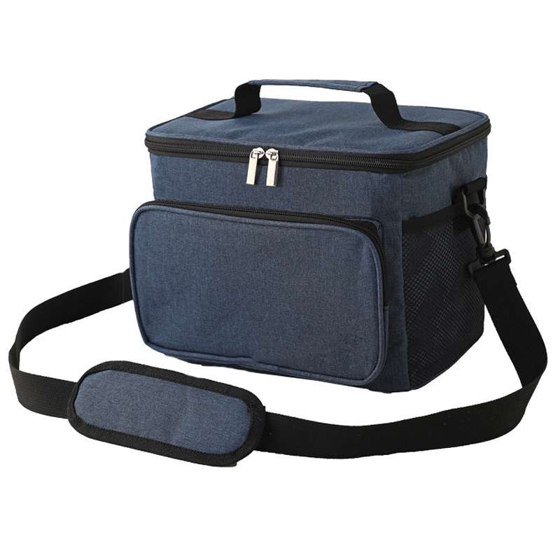 10L Waterproof Oxford Cloth Picnic Bag Outdoor Ice Pack Thickened Portable Insulation Bag(Gray)