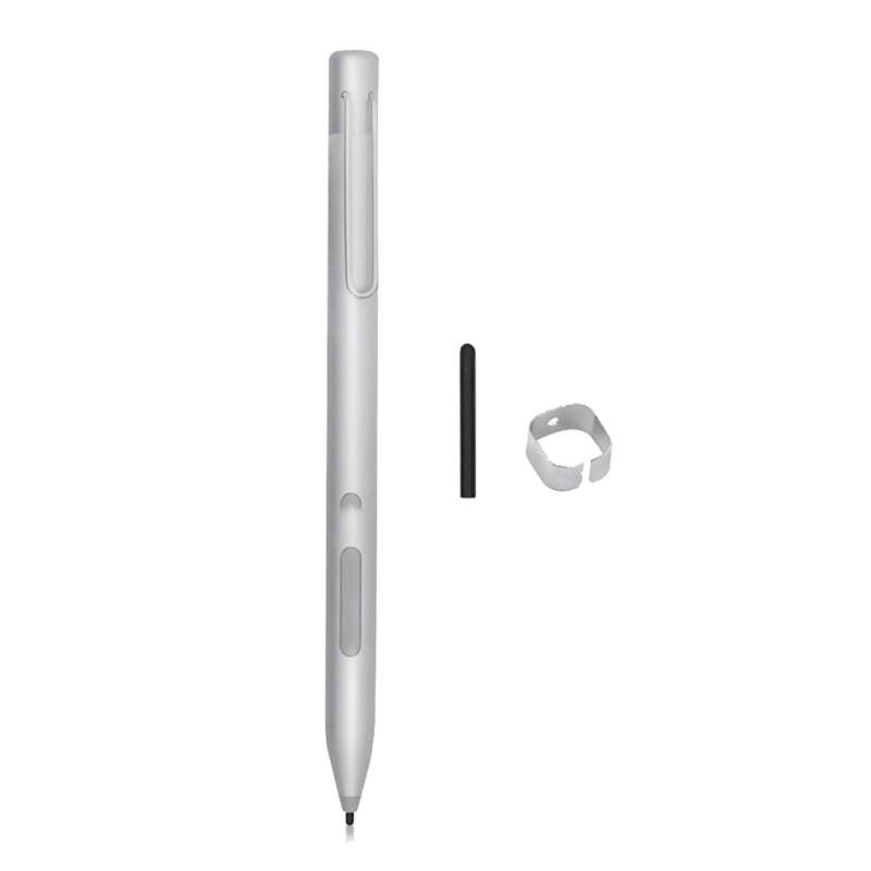 For Microsoft Surface 3 Pro 3/4/5/6/7/Book/Laptop/Go Pressure Touch Capacitance Pen(Black)