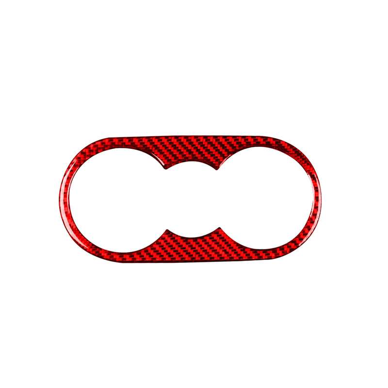 For Volkswagen Sagitar 2019-2023 Left-hand Drive Rear Drain Cup Panel Sticker(Red)