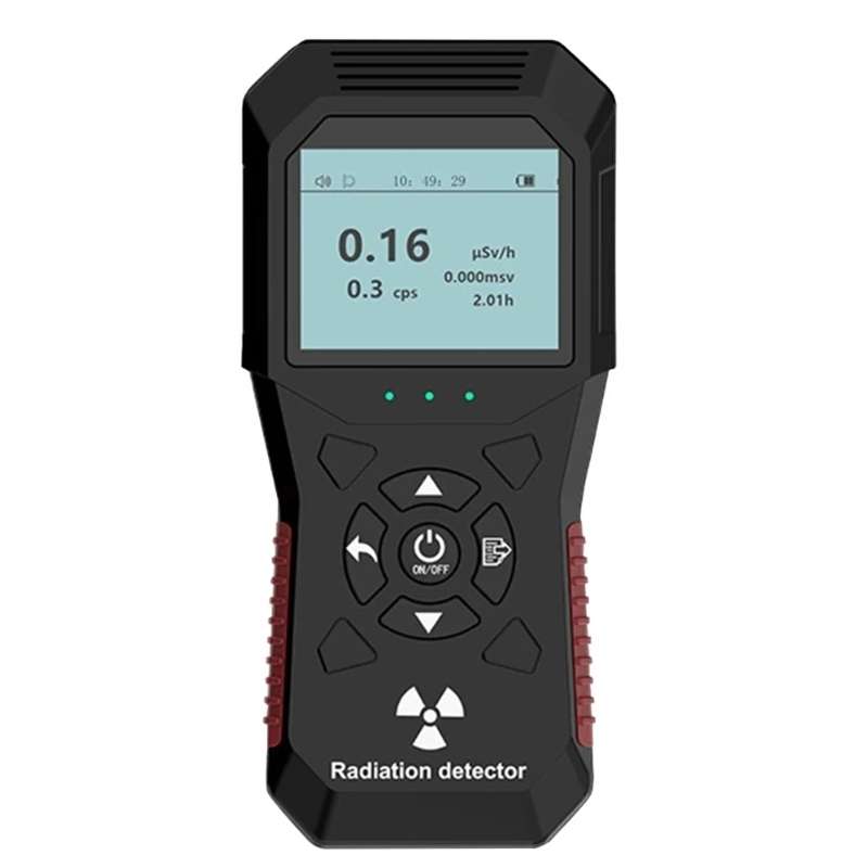 FY803 X-Ray Radiation Meter Alpha Beta Gamma Humidity Nuclear Radiation Detector Rechargeable Real-T