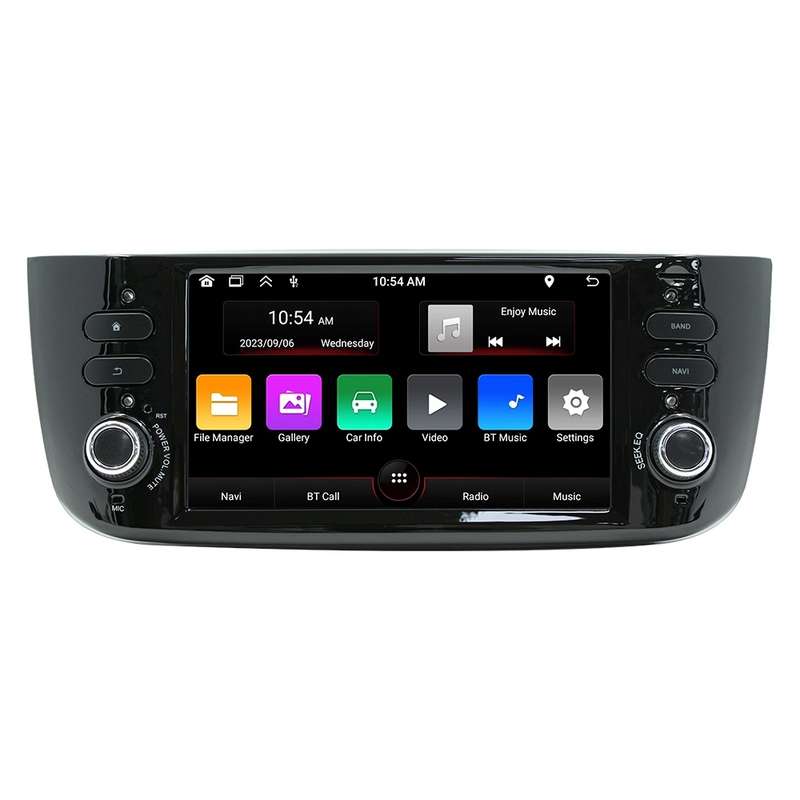 For Fiat Linea Punto EVO line 2012-2015 Car Android Navigation Bluetooth FM Radio, Memory: 1+32G