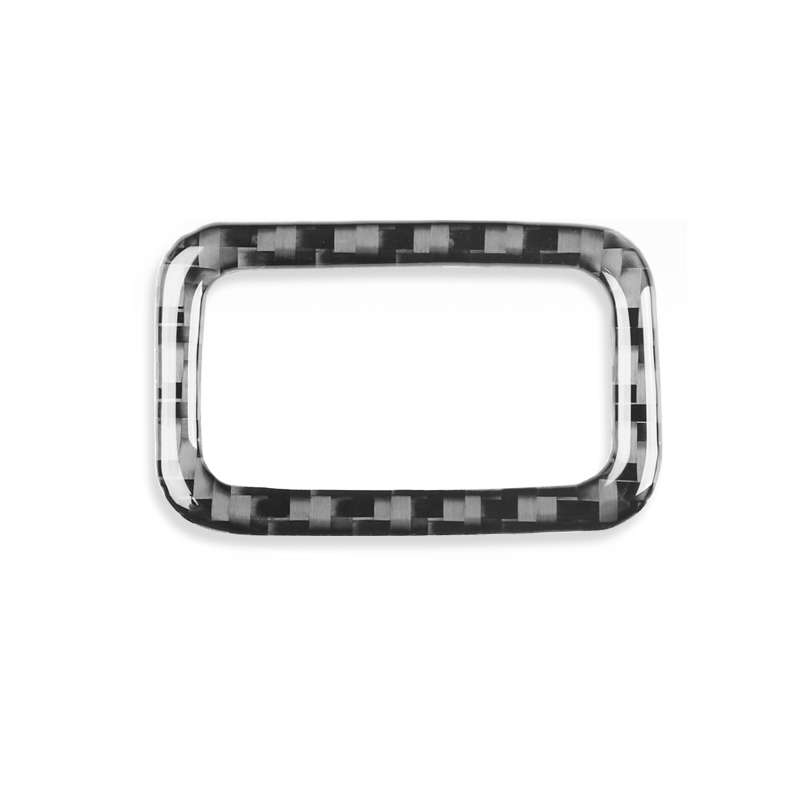 For Jaguar F-TYPE 2013+ Left And Right Drive Universal Trunk Button Sticker(Black)