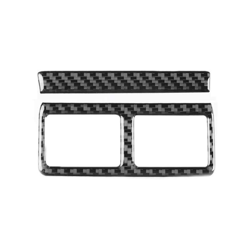 For Jaguar F-TYPE 2013+ Left And Right Drive Universal Headlight Switch Decorative Sticker(Black)