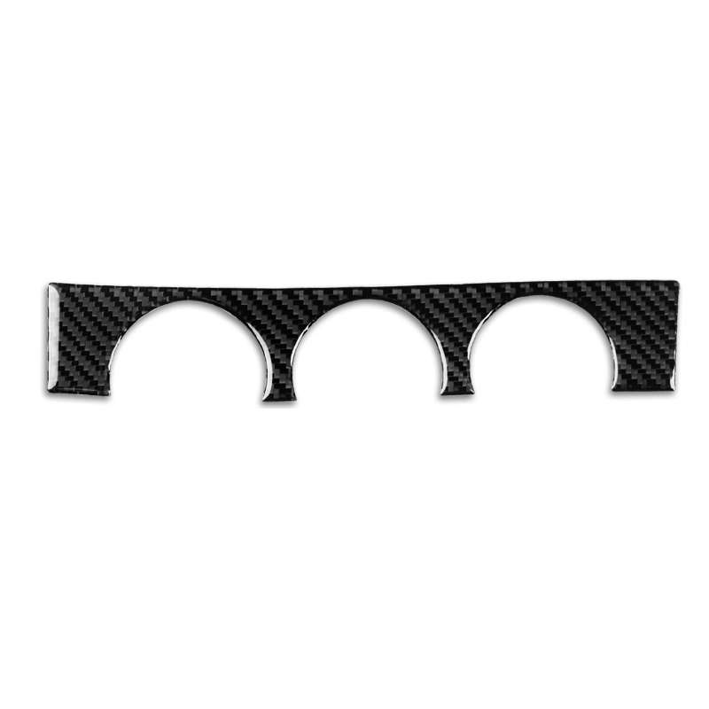For Jaguar F-TYPE 2013+ Left and Right Drive Universal Air Conditioner Knob Decorative Sticker(Black