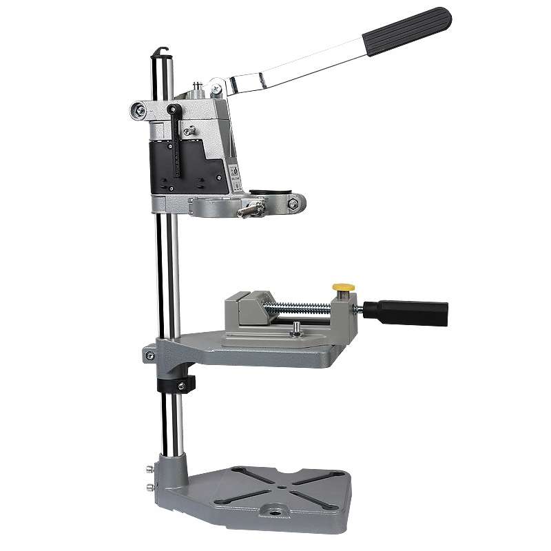 Multifunctional Electric Hand Drill Stand Mini Woodworking Fixed Table, Model: 88709 Double Layer