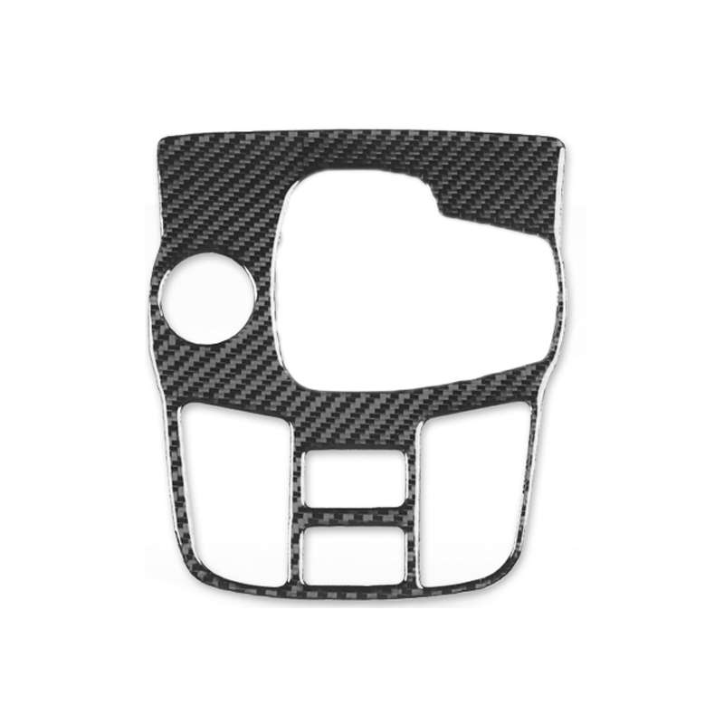 For Jaguar F-TYPE 2013+ Gear Panel Decorative Sticker, Size: Right-hand Drive(Black)