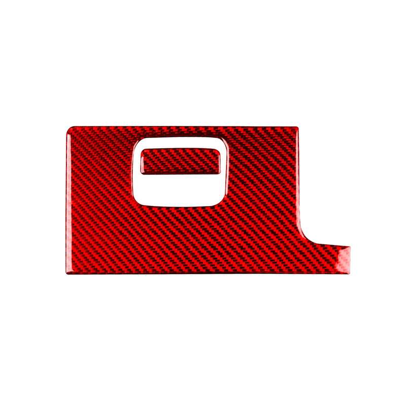 For Volkswagen Sagitar 2019-2023 2pcs /Set Left-Hand Drive Main Driver Storage Panel Sticker(Red)
