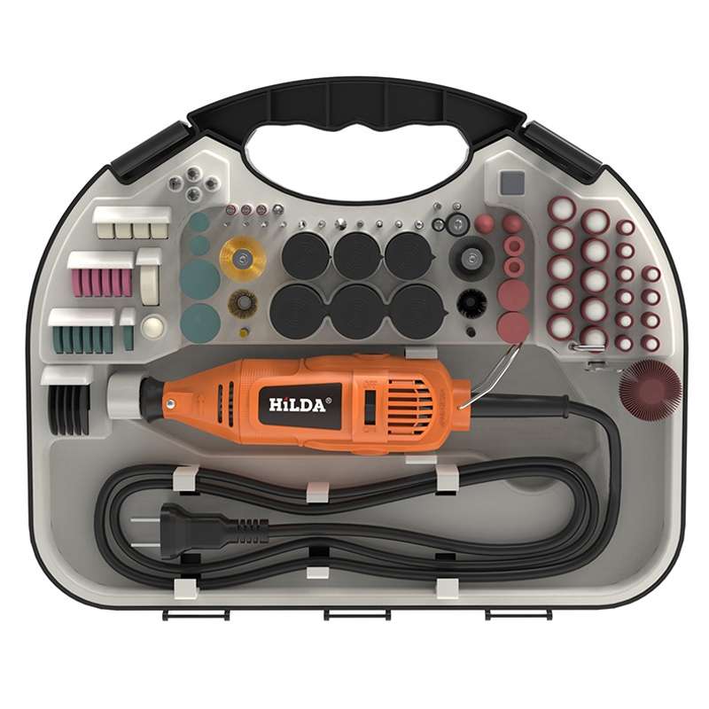 HILDA Power Grinder And Brush Sharpener Set Sharpening Tool Set, EU Plug, Model: No Soft Shaft