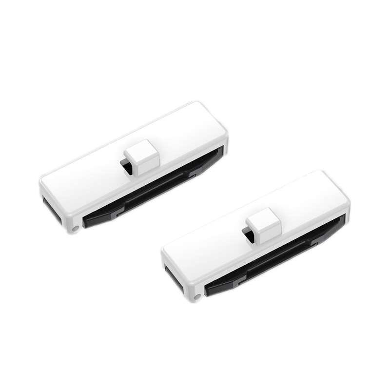 SHUNWEI 1pair Car Safety Belt Limiter Anti-Stranglehold Clip(White)