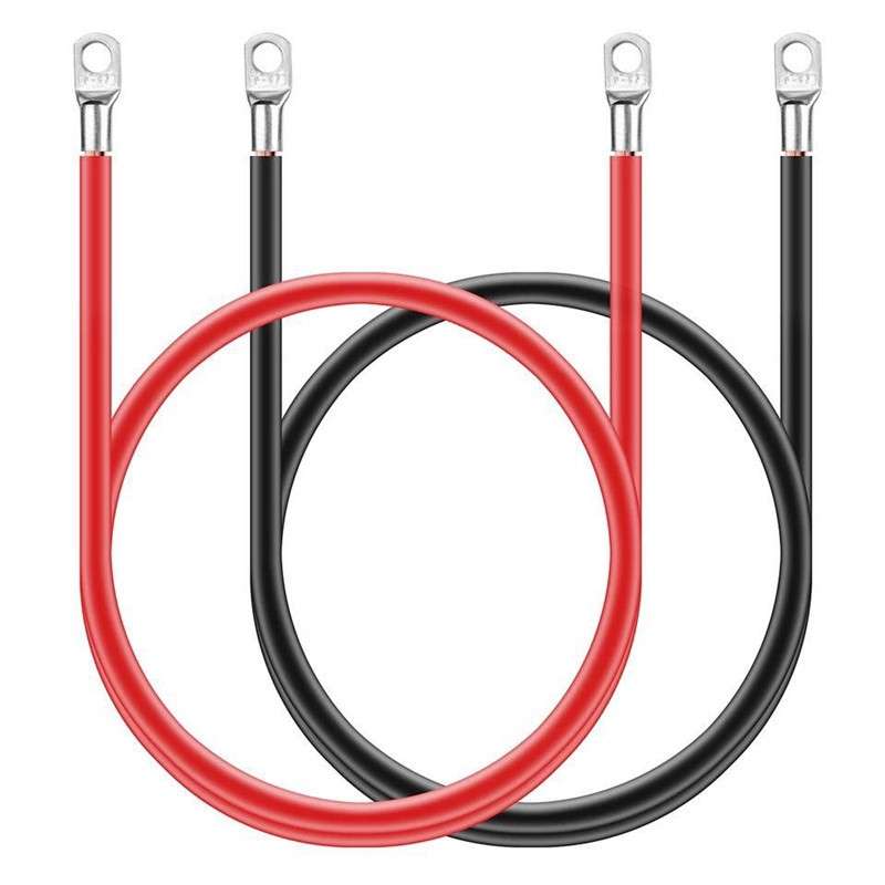 5AWG 50cm 16 Square Car Ship Solar Battery Wire(16-8cm)