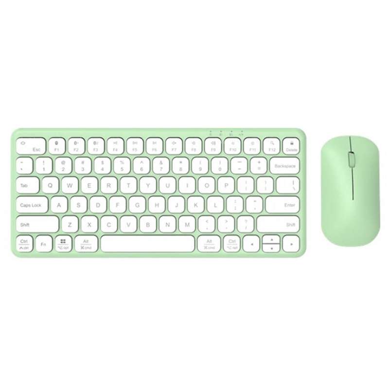 B087 2.4G Portable 78 Keys Dual Mode Wireless Bluetooth Keyboard And Mouse, Style: Keyboard Mouse Se