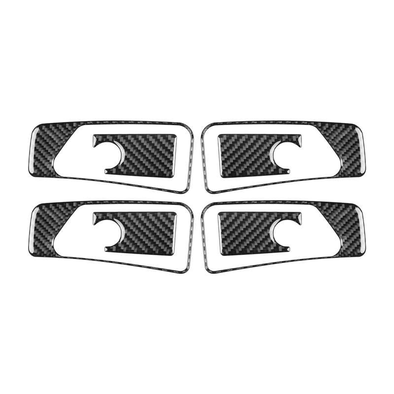 For Mercedes-Benz G-Class W463 8pcs /Set Inner Handle Set Stickers(Black)