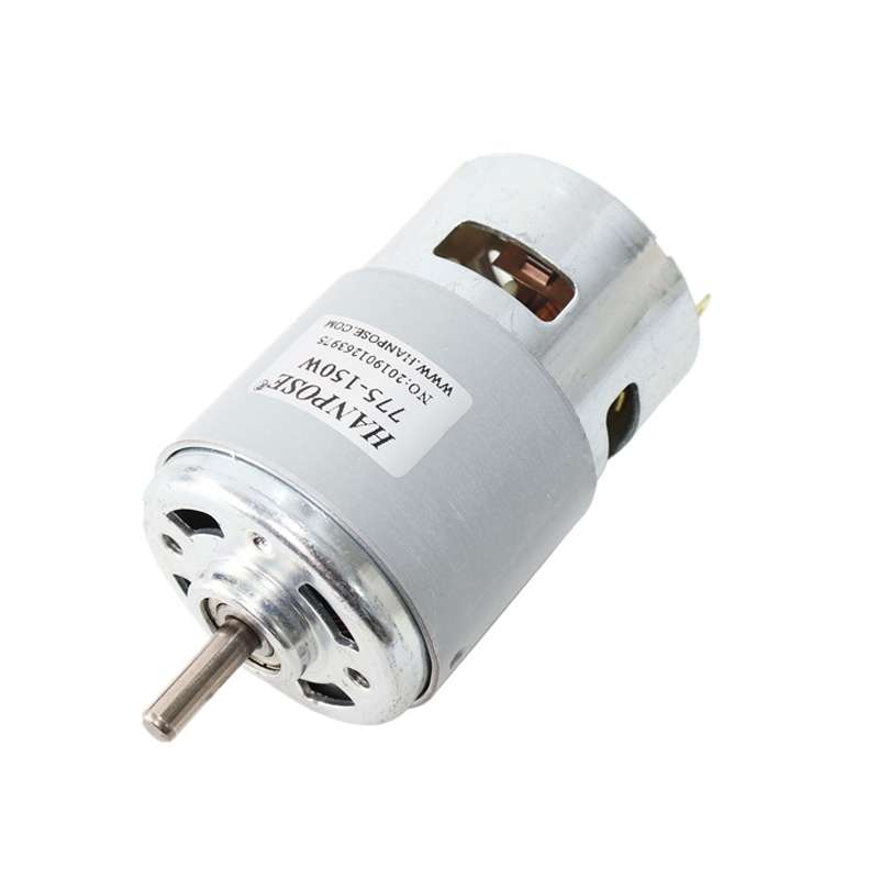 HANPOSE 775-288W Durable Spindle DC Motor Lawn Mower Motor With Two Ball Bearing Rated