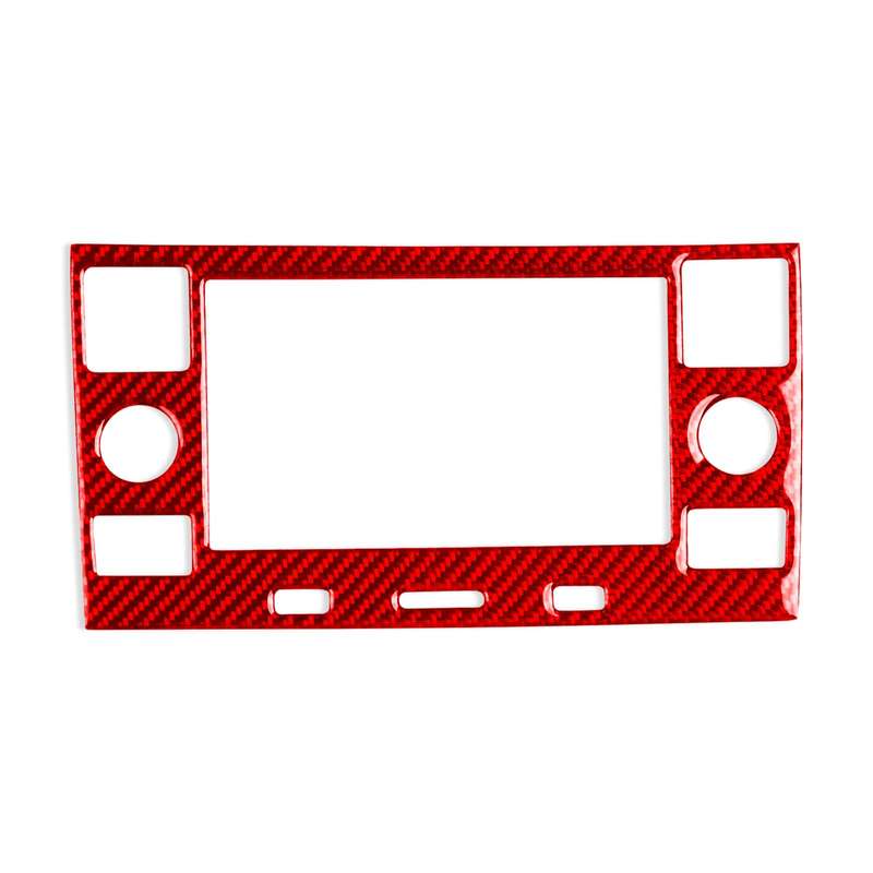 For Volkswagen Sagitar 2019-2023 Left-hand Drive Multimedia Panel Sticker(Red)