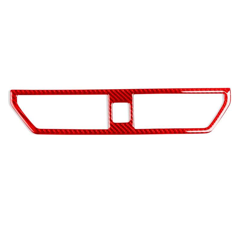 For Volkswagen Sagitar 2019-2023 B Model Left-hand Drive Center Console Air Outlet Sticker(Red)