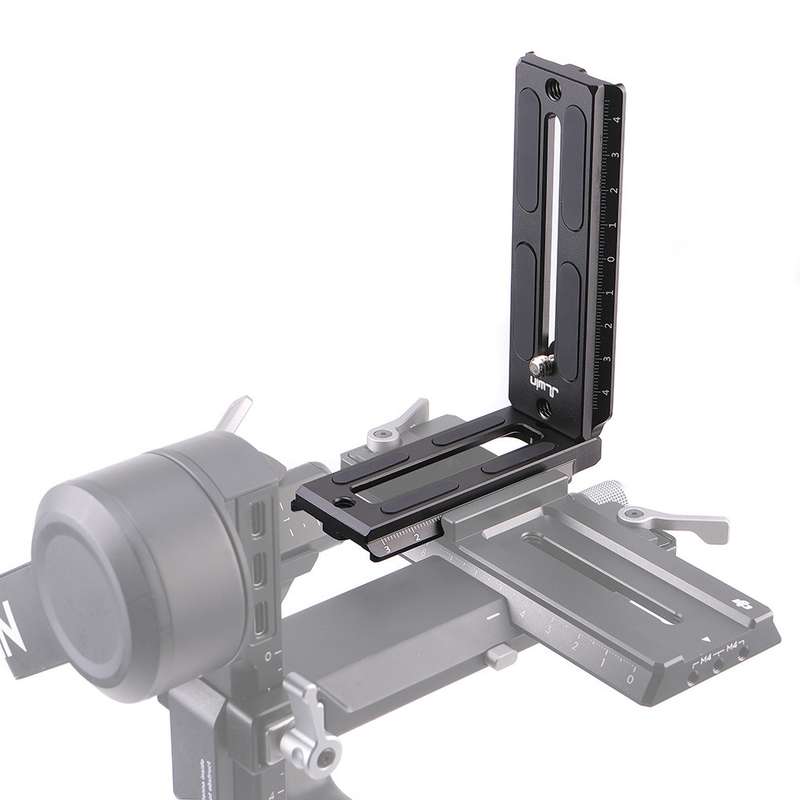 JLWIN Quick Release Plate L Bracket Plate for DJI Ronin RS 2 / RSC 2 / RS 3 Gimbal Stabiliser