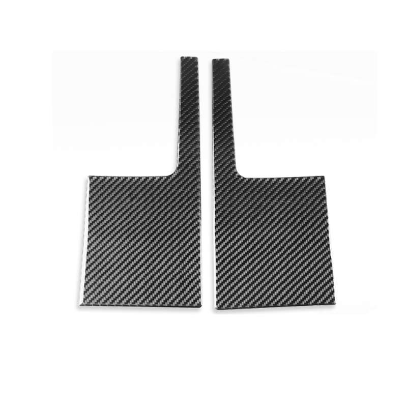 For Jaguar F-TYPE 2013+ Left And Right Drive Universal Instrument Center Air Vent Sticker(Black)