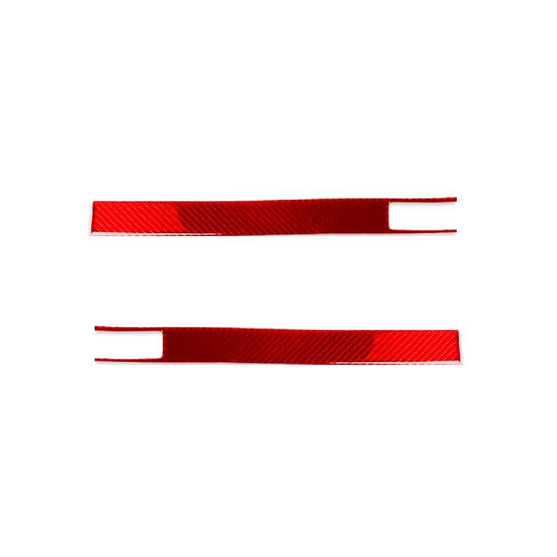 For Jaguar F-TYPE 2013+ Universal Sunroof Handle Sticker For Left And Right Drive(Red)