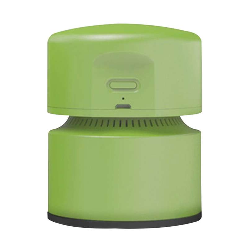 Desktop Mini Vacuum Cleaner USB Rechargeable Office Home Portable Paper Cleaner(White)