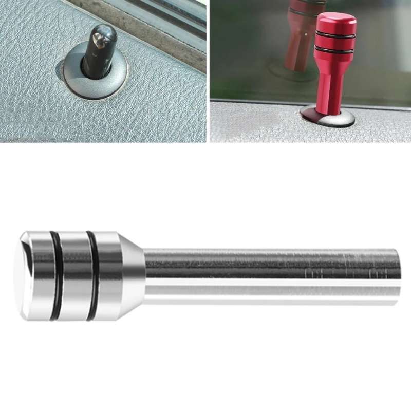 Car Aluminium Door Lift Safety Door Latch(Blue)