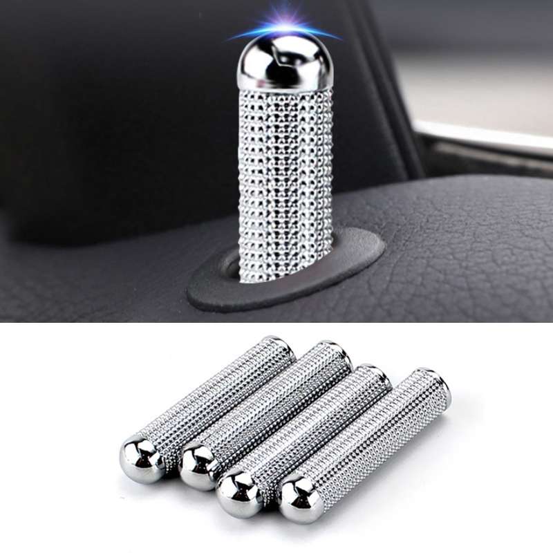 8mm 4pcs/set Universal Metal Door Bolts for Automobiles Interior Modification Accessories