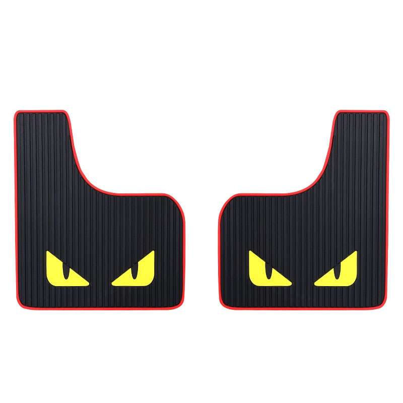 2pcs Car Tire Mud Flap Modification Plastic Anti-Splash Mud Flap, Style: Cat Eye