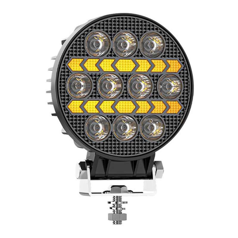 4 Inch Round Mixed Luminous Double Arrow Angel Eye Car Work Light(X4)