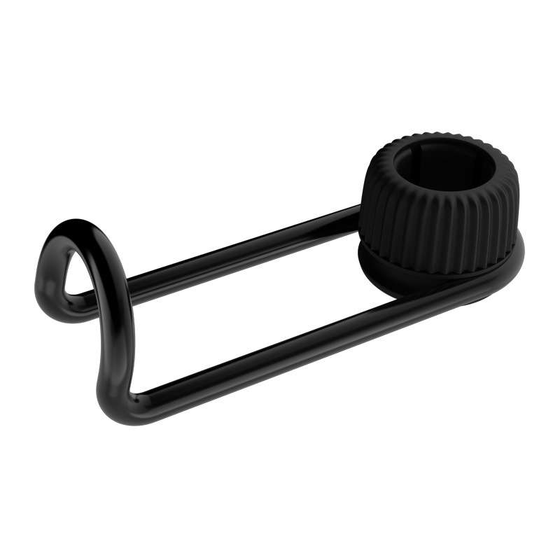 bbdd Alloy Car Hooks Invisible Seat Back Car Hangers(Black)