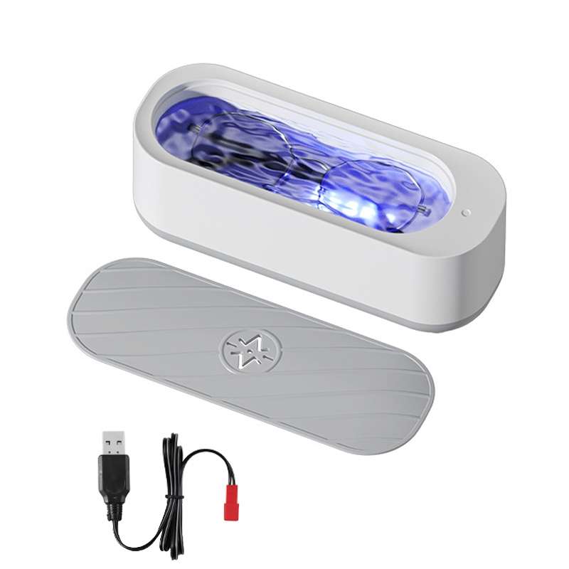 Multifunctional Ultrasonic Cleaner Jewelry Glasses Lenses Cleaning Machine, Spec: Rechargeable With