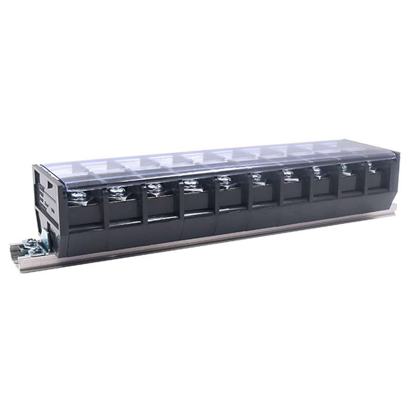 CHINT TD-100-10 Terminal Block Rail Type Wiring Block Paralleling Wires Wire Connector