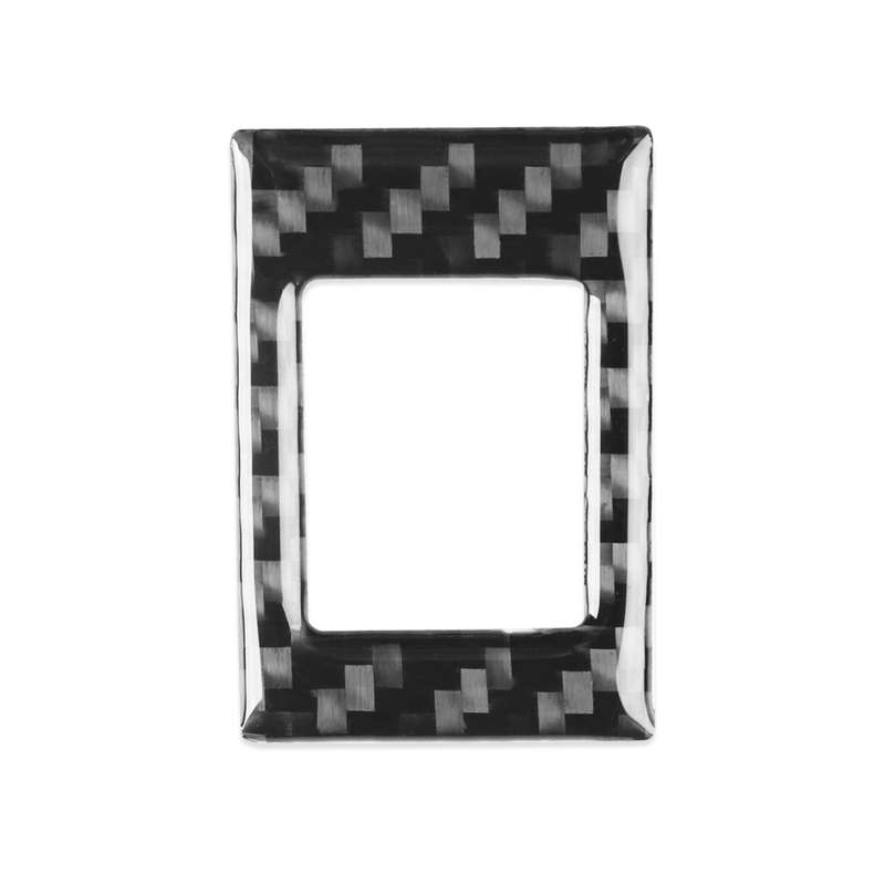 For Volkswagen Sagitar 2019-2023 Left-hand Warning Light Button Decorative Sticker(Black)