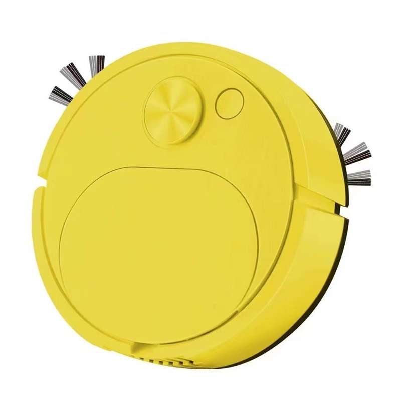 Field Sweeping Robot Auto Family Mini Cleaning Machine USB Charging Smart Vacuum(White)