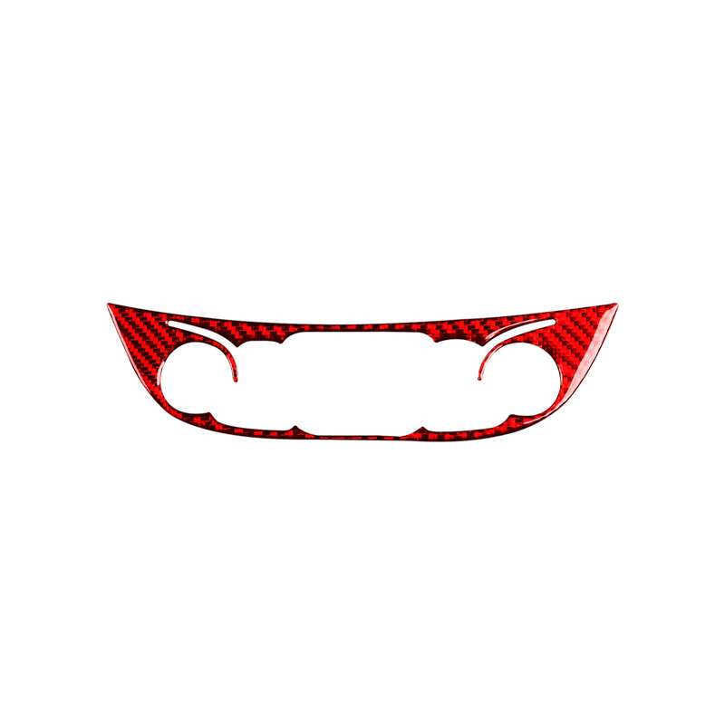 For Chevrolet Malibu 2016-2022 B Model Left-hand Drive Center Control Knob Panel Sticker(Red)