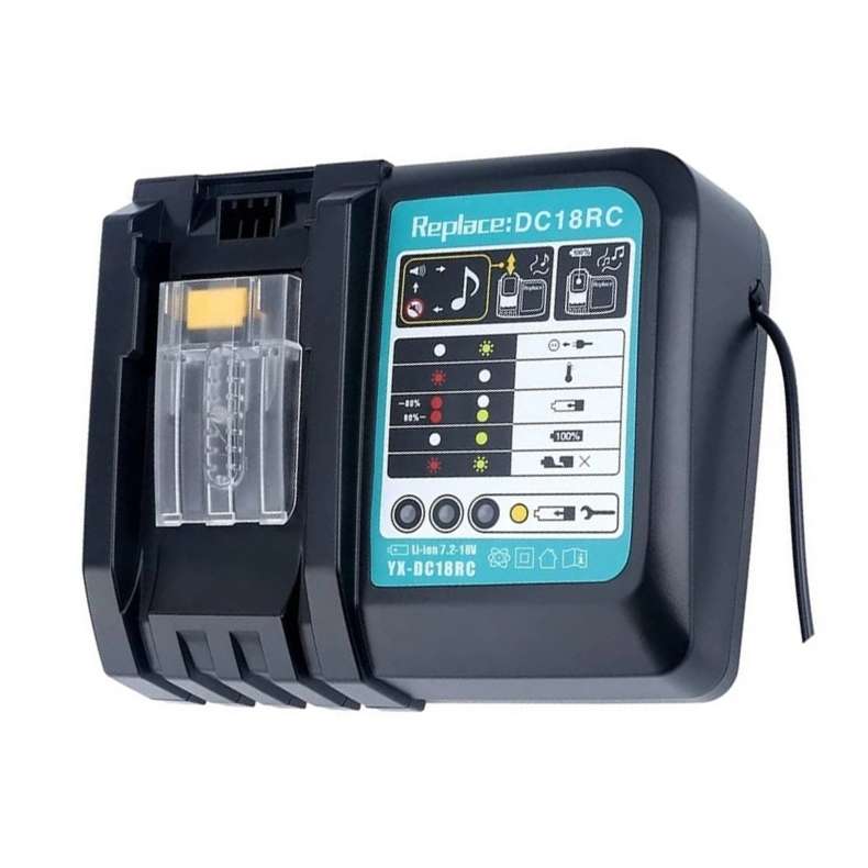 LUOMASHI For Makita 18V Lithium Battery Charger, Model: US Plug