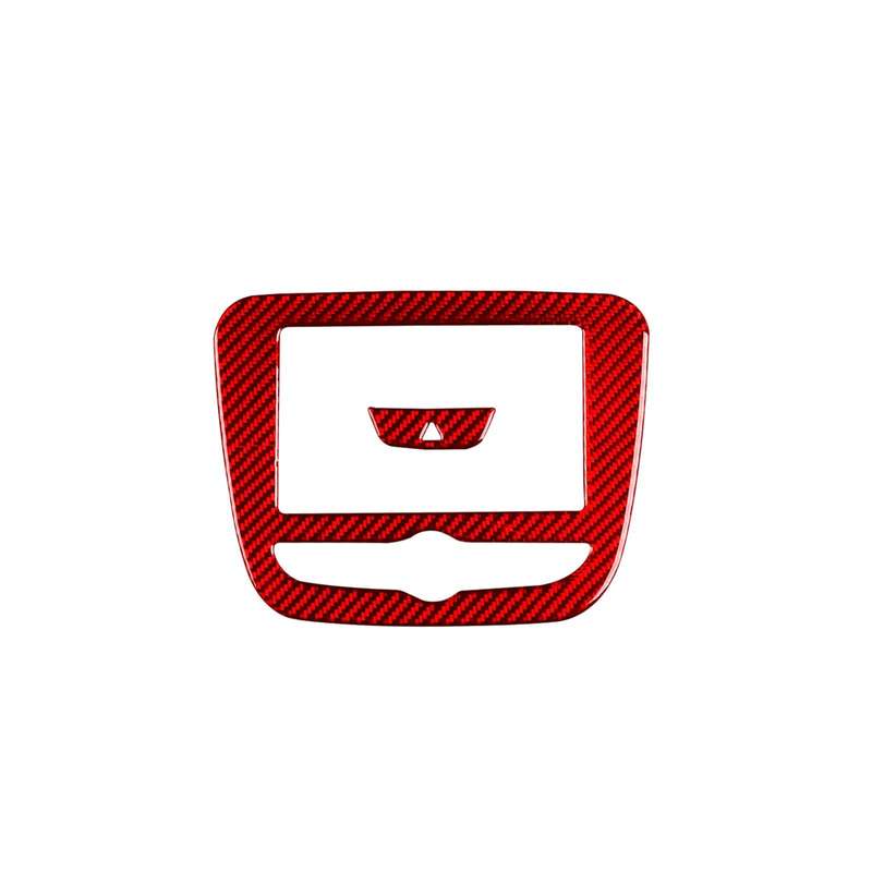 For Chevrolet Malibu XL 2016-2018 2pcs /Set Left-Hand Drive Navigation Panel Sticker(Red)
