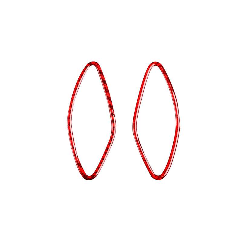 For Chevrolet Malibu 2016-2022 2pcs /Set Left-hand Drive A-pillar Speaker Sticker(Red)