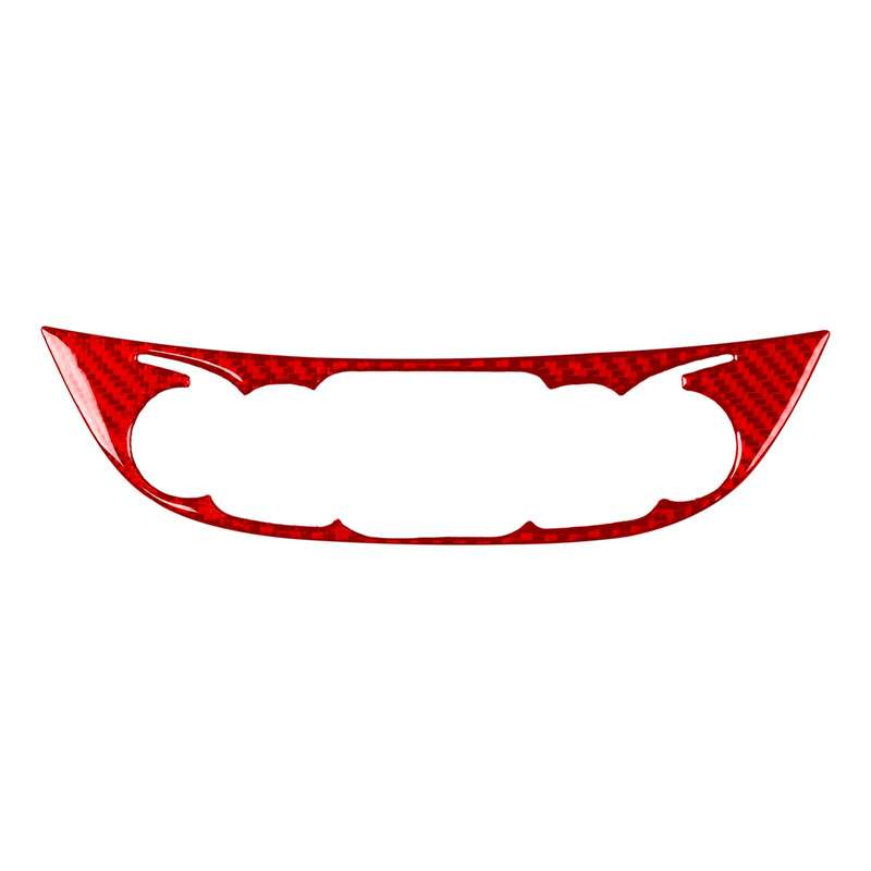 For Chevrolet Malibu 2016-2022 C Model Universal Central Control Knob Panel Sticker(Red)