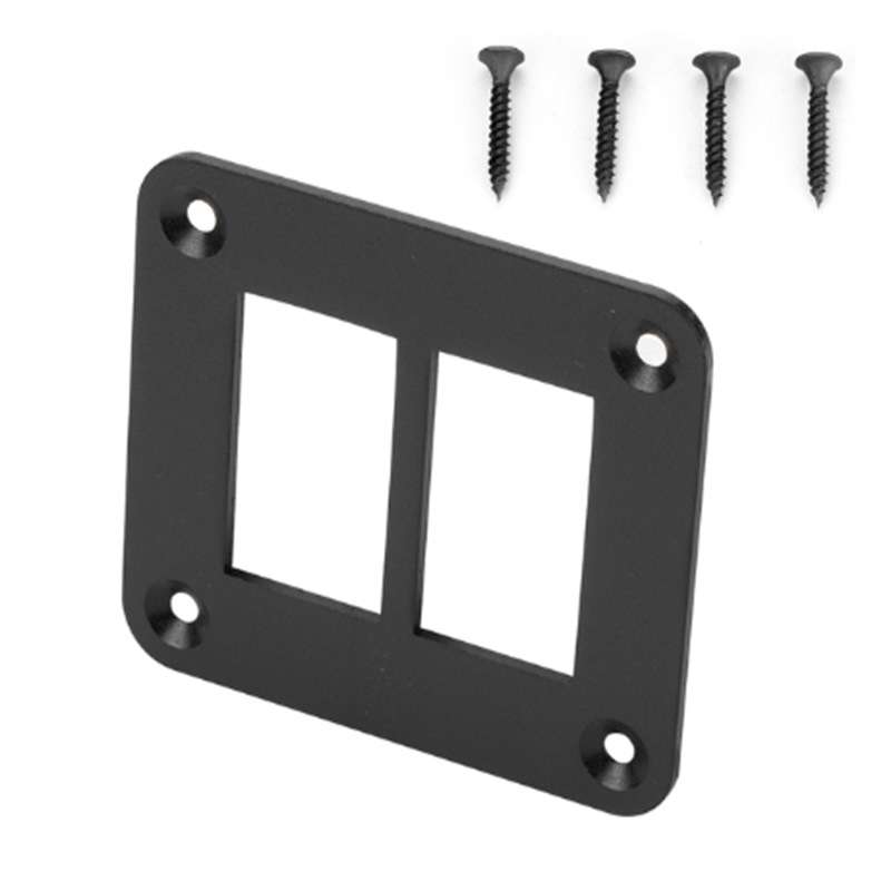Road Aluminum Rocker Switch Panel Housing Bracket for Narva Type Boats Automotive Switch Parts, Spec